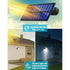 106 LED Solar Lights Outdoor With Motion Sensor, Ip65 Waterproof, 120° Lighting Angle, Solar Wall Light For Garden With