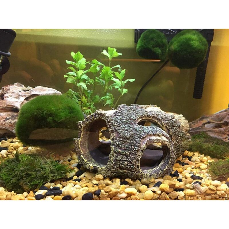 Aquarium Decoration Resin ROot, Aquarium Cave Tree Decoration Artificial Cave For Aquarium Ornaments Home Decor Garden