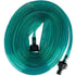 Garden Hose, Flat Irrigation Water Lance, For Garden, Holes, Ready To Connect, 7.5 Meters, Green