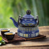 Enamel Water Kettle 1.1L Enamel Teapots Vintage Stovetop Kettles Large Capacity Coffee Pots Boiling Kettle For Home
