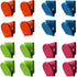 16 pcs Multi Color Metal Magnetic Clips, Fridge Whiteboard Wall Memo Note Magnetic Clip