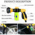 Garden Watering Gun, Watering Gun Watering Can With 8 Watering Modes, Built-In Soap Dispenser For Car Washing, Garden