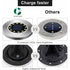 Light 12 LEDs 8 pcs White Solar Ground Lights Stainless Steel Waterproof For Outdoor Garden Patio Lawn Yard Walkway