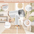 Garment Steamer, Mini Portable Iron, 30S Fast Heat-Up, 1000W, 120Ml, Travel Steamer With Brush And Measuring Cup -