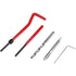 30 pcs M5/M6/M8 Thread Repair Insert Kit Hand Tool Set Compatible For Engine And Other Automotive Repair[M8]