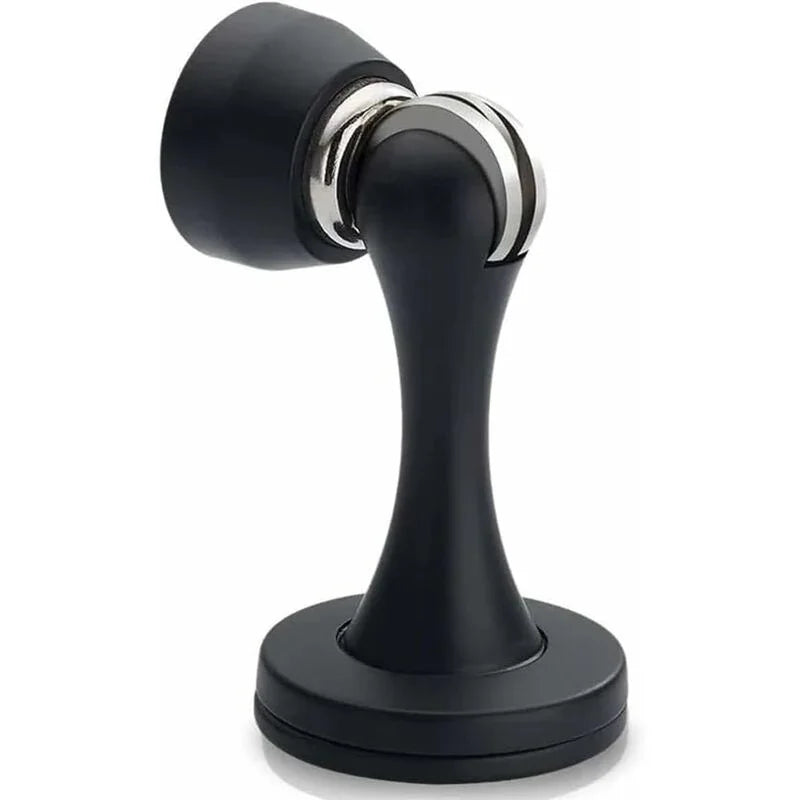 Magnetic Door Stop Brushed Stainless Steel Satin Nickel Black Floor Mounted For Bedroom Bathroom Kitchen Office