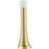 12 Pack Spring Door Stops - Polished Brass