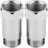Oxygen Sensor 2 pcs 45Mm M18 1.5 Check Engine Light Eliminator O2 Adapter+Oxygen Sensor Adapter O2