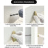 4 pcs Leather Handle Furniture Knobs Leather Handles Window Leather Door Knobs Wardrobe Door Knobs For Cabinets