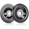 2 Pieces Wood Discs For Angle Grinder Ø 125 Mm X 22.2 Mm, Fast Cutting Wood Grinder And Sanding Discs For Angle