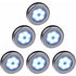 Wireless LED Motion Sensor Light For Closet, Stairs, Hallway, Kitchen, Bedroom (6 pcs) (Silver Shell (White Light)