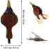 Fireplace Bellows, Wood Fire Blower, Fireplace Bellows, Wood Fire Bellows, With Strap, For Barbecue, Fireplace, Wood