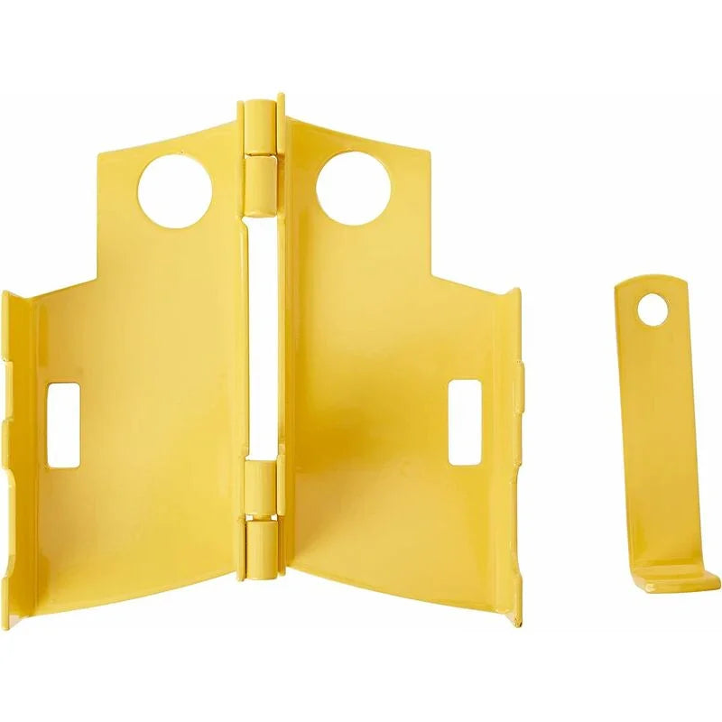 Heavy Duty Steel Caravan/Trailer Hitch Lock With Padlock