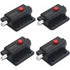 4 pcs Spring Window Cabinet Knob Automatic Door Latch Lock Furniture Cabinet Drawer Door Lock With Spring Knob