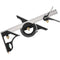 Metal Combination Square Multi-Function Carpentry Ruler Combination Angle Ruler With Zero Level Protractor Straight