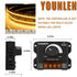 LED ROtary LED Dimmer Switch Dimming Controller Dc 12V-24V 30A Pwm Dimmer Knob For Adjusting Brightness(2 Pack)