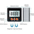 Digital Inclinometer Protractor 4 90° Level Box Angle Finder Backlight Bevel Gauge Magnetic Base Gauge In/Ft Mm/M With