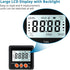 Digital Inclinometer Protractor 4 90° Level Box Angle Finder Backlight Bevel Gauge Magnetic Base Gauge In/Ft Mm/M With