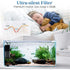 Adjustable Aquarium Filter 600L/H Aquarium Pump, Ultra-Quiet Internal Aquarium Filter Suitable For Aquariums Up To 200L