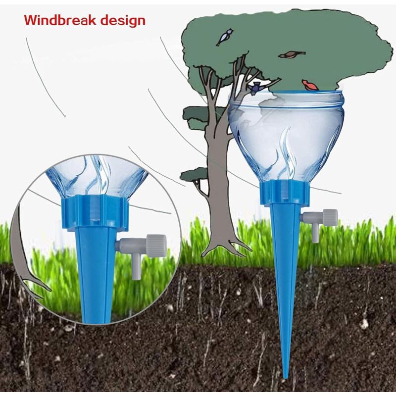 24 pcs Drip Irrigation Kit, Automatic Watering Sprinklers Plants Irrigation System For Garden Home Indoor Outdoor