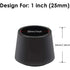 16 Pack Chair Leg Protectors, Chair Leg Caps Rubber Chair Leg Protection End Caps, Inner Diameter - 1 Inch / 25 Mm,