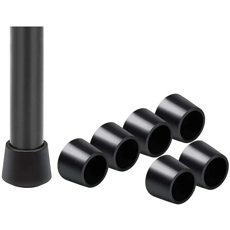 16 Pack Chair Leg Protectors, Chair Leg Caps Rubber Chair Leg Protection End Caps, Inner Diameter - 1 Inch / 25 Mm,