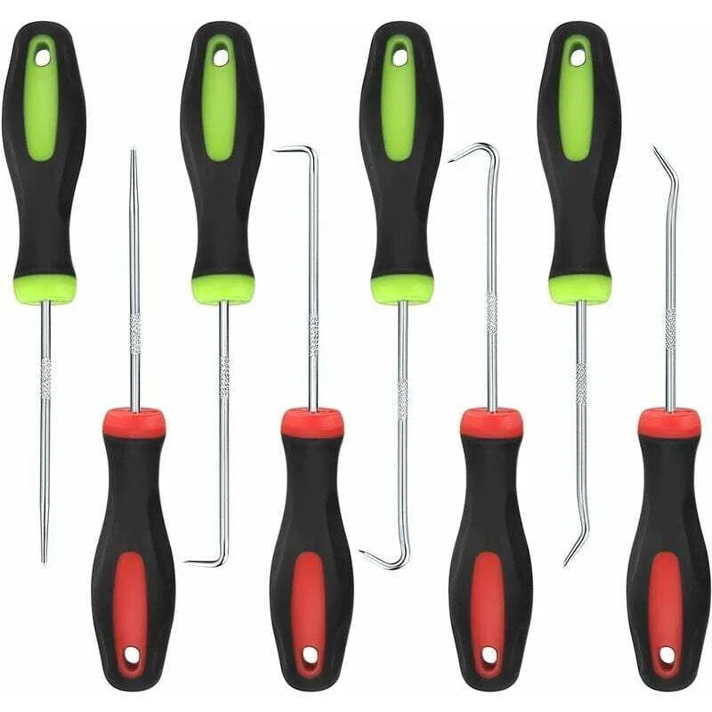 8 Pieces Precision Mechanics Pick And Screwdriver Set, Long Reach Hooks, Pick And Hook, Precision Picks And Hooks,