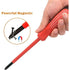 7-Piece Insulated Screwdriver Set 1000V Premium Cr-V Steel With Black Oxide Magnetic Tips And Tpr Non-Slip Handle