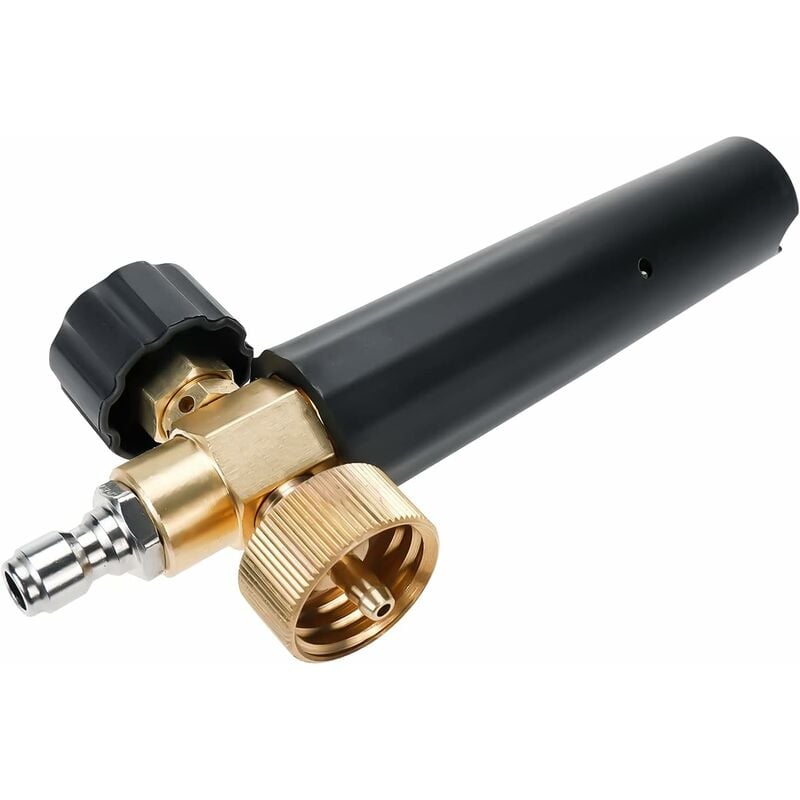 Car Foam Cannon, 1L Foam Lance For High Pressure Washer, Brass Parts, Adjustable Concentration, Adjustable Spray Range