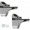 2-Piece Adjustable Glass Shelf Bracket, Support For 5-22Mm Thickness Wood/Glass Shelves