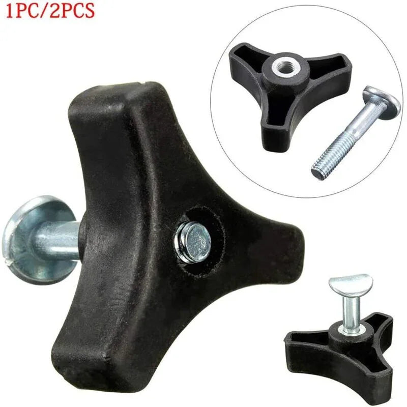 Triangle Knob Handle, Universal Lawn Mower Handle, Butterfly Nut And Bolt, Power Equipment Part Garden Tools For Lawn