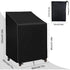 Garden Chair Cover (68×68×80/120Cm), 210D Oxford Waterproof Stacking Chair Cover, Outdoor Stackable Chair Cover, Garden