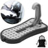 Car Door Pedal, Car Door Pedal Foot Nail U Car Door Latch Hook Pedal, With Auxiliary Pedal With Safety Hammer (16Cm,
