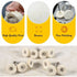 10 pcs Polishing Wheel 25Mm Wool Felt Buffing Wheels Drill Grinder Wheels Brushes ROtary Tool With Handle