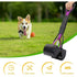 Foldable Dog And Cat Poop Scooper Pet Long Handle Pooper Scooper, Easy To Pick Up Waste, Black & Purple (Purple)