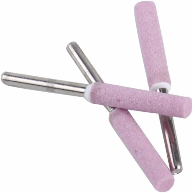 5 pcs Chainsaw Sharpener Grinding Stone File 4.8Mm 3/16 Chainsaw Sharpener