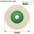 4 Inch Wool Angle Grinder Discs Thicken Wear-Resistant Polishing Pads For Metal Marble Glass Mirror Polishing Effect 10