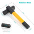 Retractable Car Steering Wheel Lock, Heavy Duty T-Bar Universal Steering Wheel Clamp With 2 Keys For Cars, Trailers,