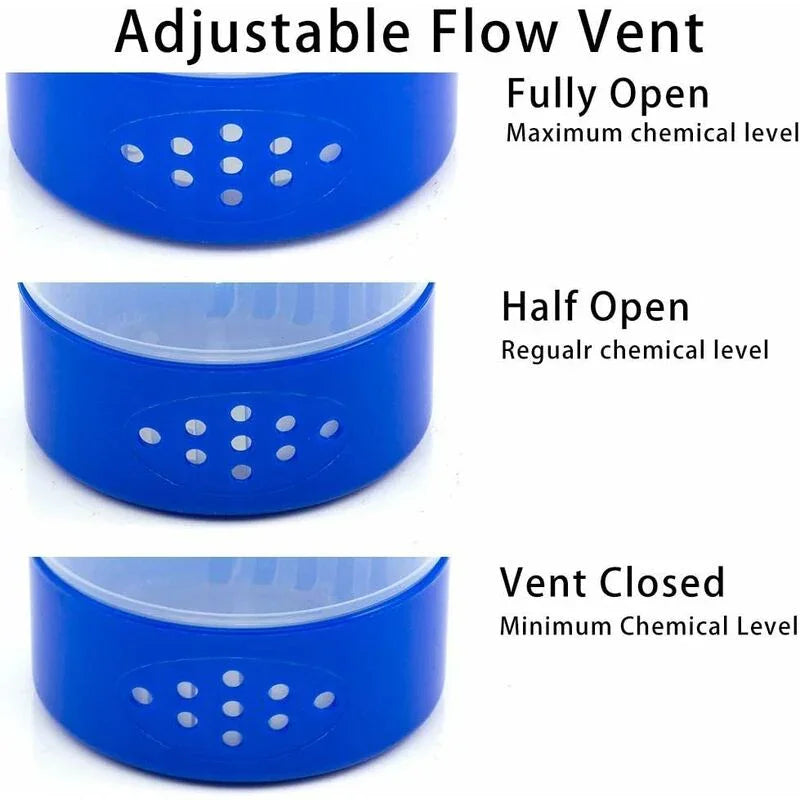 Premium Floating Pet Chlorine Dispenser For Chemical Tablets Compatible With 3