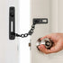 2 pcs Door Lock Chain With Screws, Anti-Theft Security Door Lock Chain For Interior Door Home Security