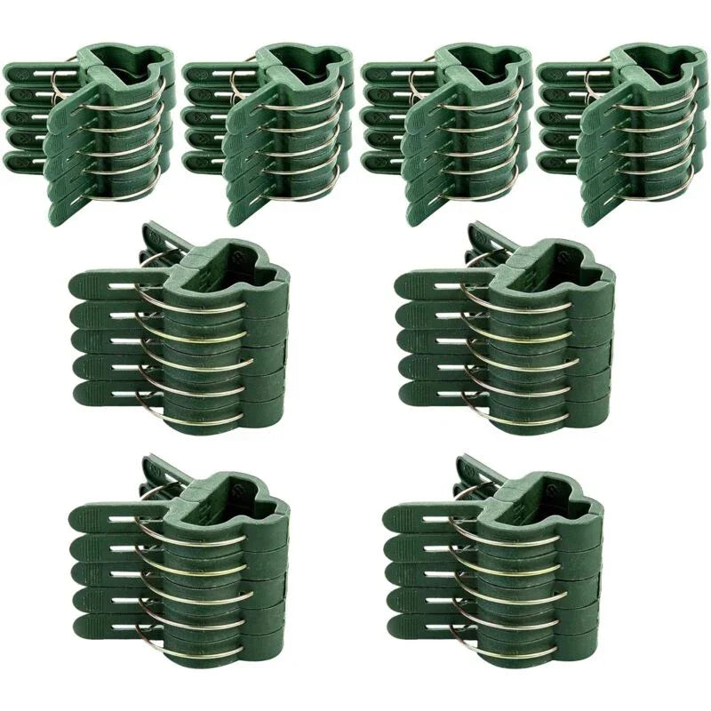 Garden For Tomatoes, 40 pcs Plant Clips Climbing Plants Reusable Climbing Plant Support For Greenhouse Gardening