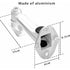 Mini Projector Wall Mount, Load 3Kg Length 16-20Cm Aluminum Material, For Cctv/Camera/Projector/Webcam - 360° ROtation