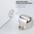 2 Pack Stainless Steel Magnetic Door Stopper Catch Door Stoppers With Screw Mounted, No Force Or Hitting Walls