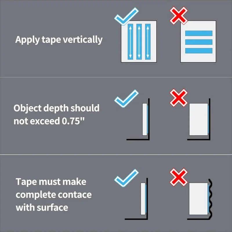 Strong Double Sided Tape (3M), Heavy Duty Double Sided Tape, Traceless, Removable, Reusable, Washable - The Versatile