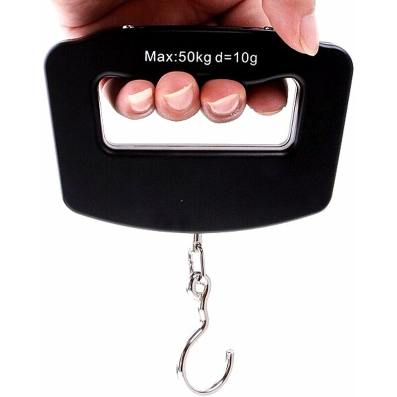 Portable Digital Hanging Weighing Scales For Fishing Travel Luggage Suitcase Parcel Household Outdoor 110 Lbs/50 Kg