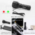30000-100000 Lumen High Power LED Flashlight Waterproof Ultra Bright, 3 Modes High Brightness Usb Rechargeable
