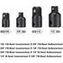 Socket Adapter 1/2 3/8 1/4 Hexagon Drill Bits Adapter Set Nut Wrench Reducer Socket Adaptor Converter Ratchet Wrench