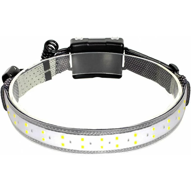 LED Headlamp, 350 Lumens, Waterproof Wide Beam Headlamp With 3 Modes Headband For Outdoor Running Hiking