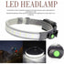 LED Headlamp, 350 Lumens, Waterproof Wide Beam Headlamp With 3 Modes Headband For Outdoor Running Hiking