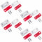 4/8 Pack Adhesive Magnetic Cabinet Door Catches Stainless Steel Kitchen Magnetic Catch For Cupboard Magnetic Closure